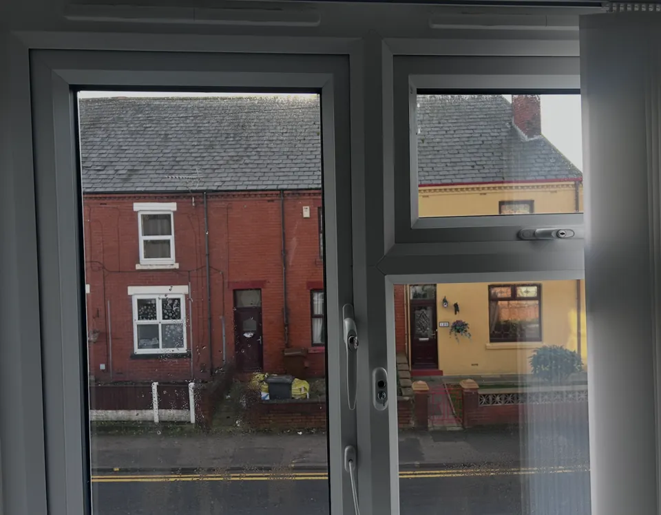 Window glazing examined as part of a domestic energy assessment
